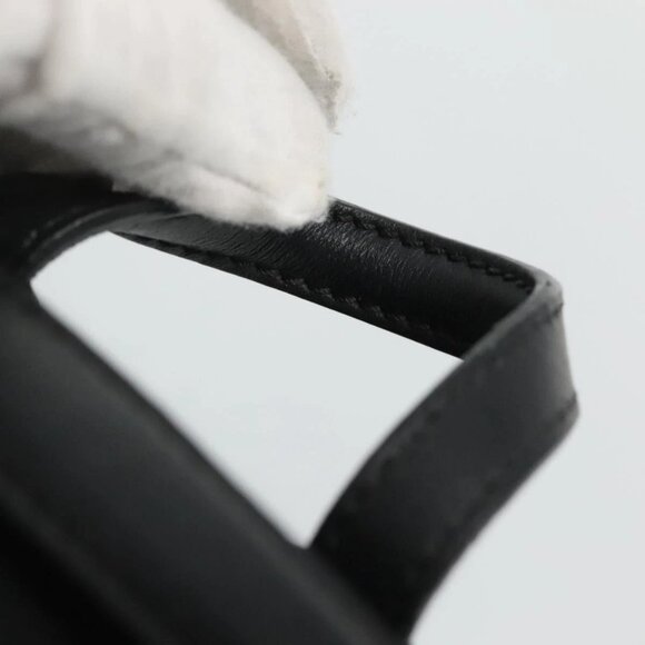 FENDI Hand Bag Leather 2way Black Auth PP274V - Picture 9 of 16